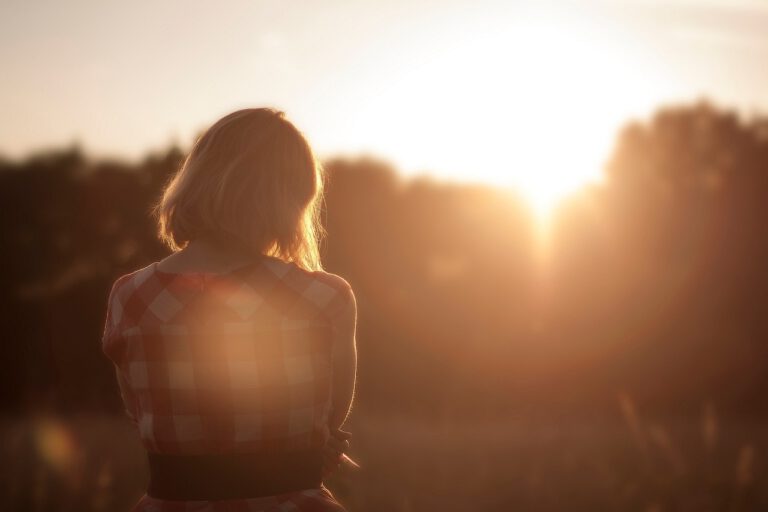 woman, person, sunset, nature, dreams, alone, lonely
