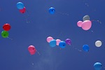 balls, nature, sky, balloons, balloon